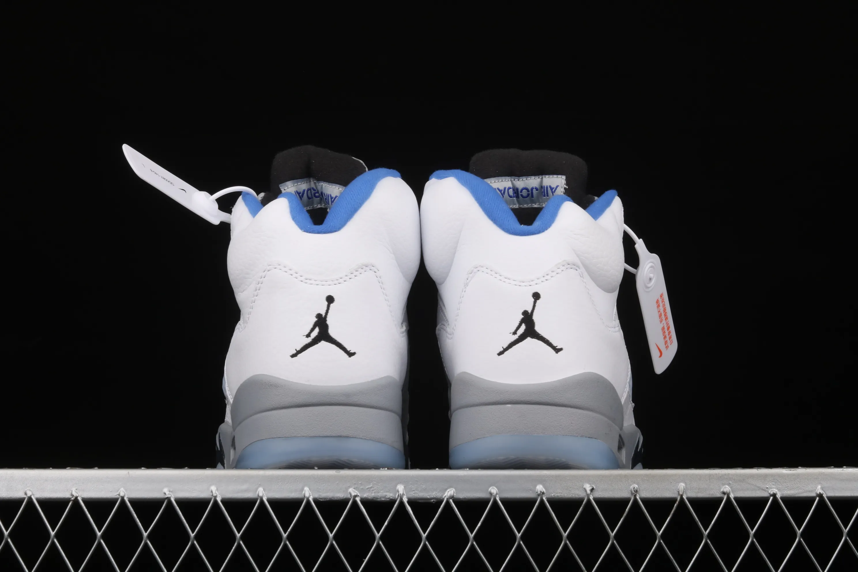 All categories Air Jordan Jordan series basketball shoes Air Jordan 5 J version Air Jordan 5 "Stealth 2.0" AJ5 Joe 5 white and blue color DD0587-140